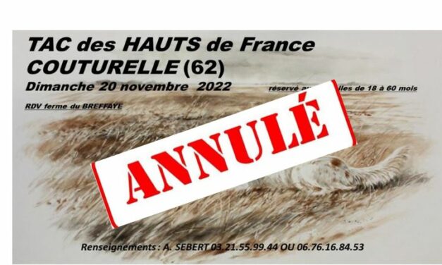 TAC des Hauts de France 20 novembre 2022 ANNULE