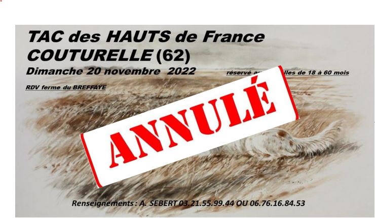 TAC des Hauts de France 20 novembre 2022 ANNULE