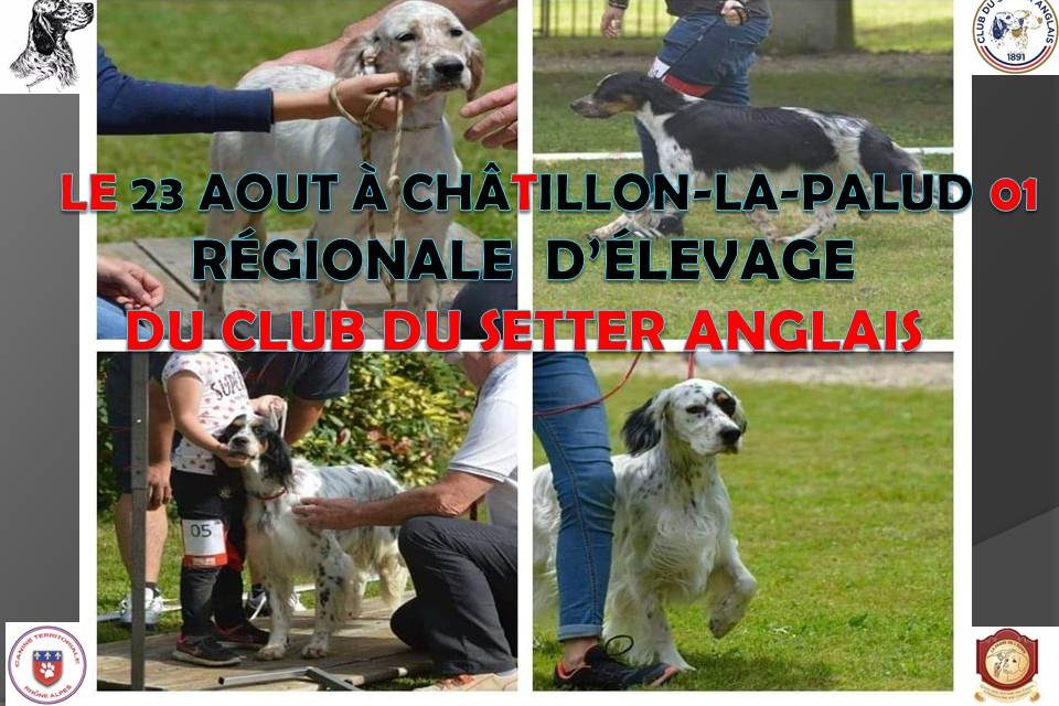 RÉGIONALE D’ÉLEVAGE CHALILLON LA PALLUD (01)