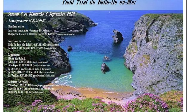 BELLE ILE EN MER 5 & 6 SEPTEMBRE 2020  GESCON EST OUVERT INFORMATIONS PRATIQUES