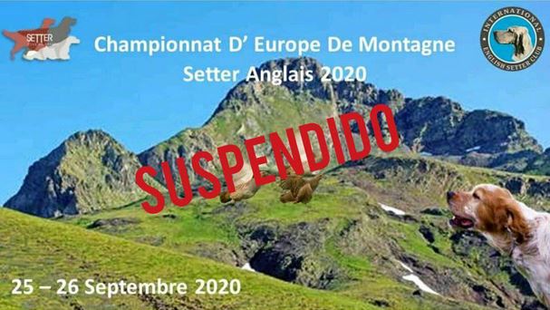 CHAMPIONNAT D’EUROPE MONTAGNE ANNULÉ