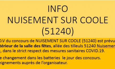 NUISEMENT SUR COOLE (51240) info