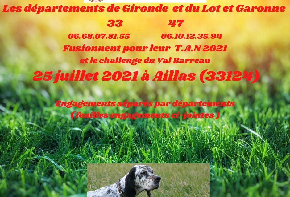 tan 33 & 47 Dimanche 25 Juillet 2021