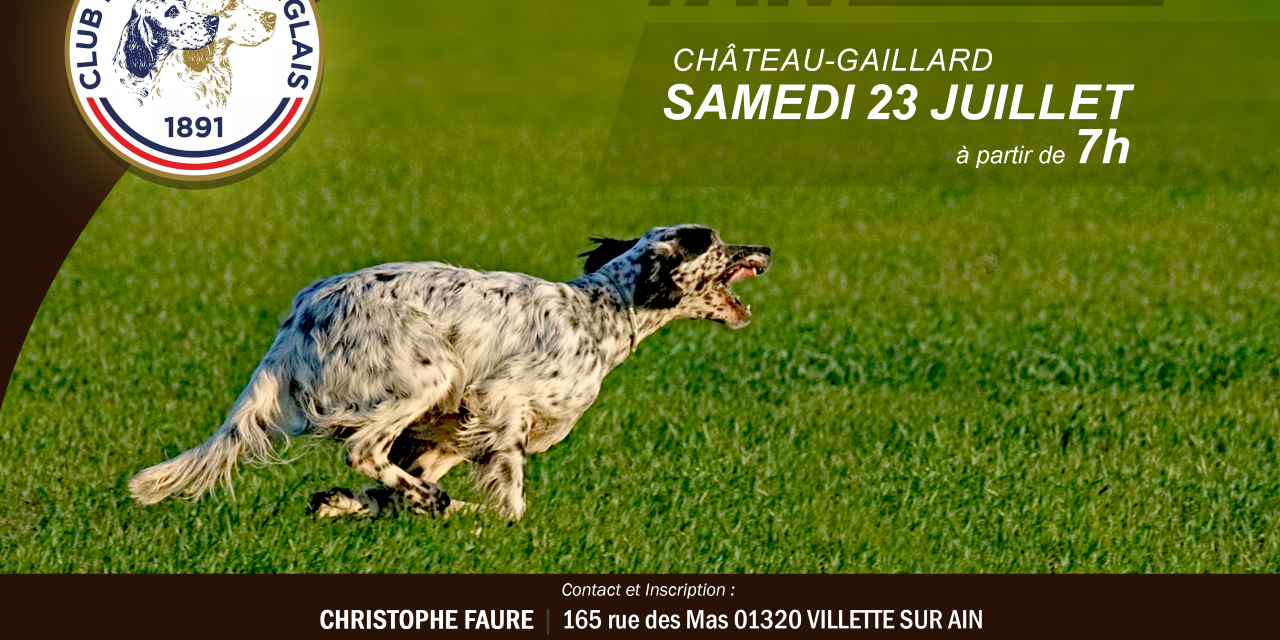 TAN CHATEAU-GAILLARD (01) Samedi 23 juillet 2022