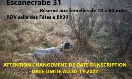 TAC d’Escanecrabe (Midi Pyrenées) 17 décembre 2022
