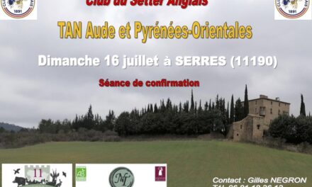 TAN Aude et Pyrénées-Orientales dimanche 16/07/2023