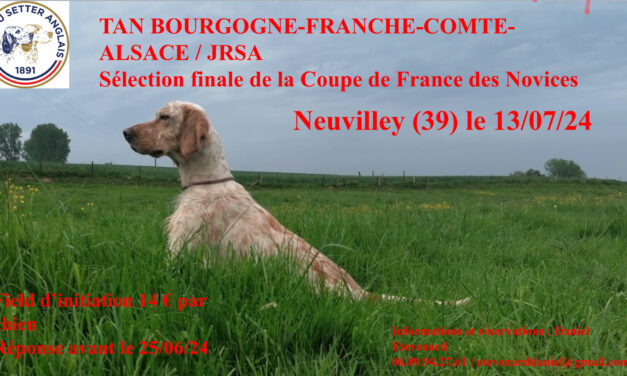 TAN de Neuvilley (39) samedi 13/07/2024