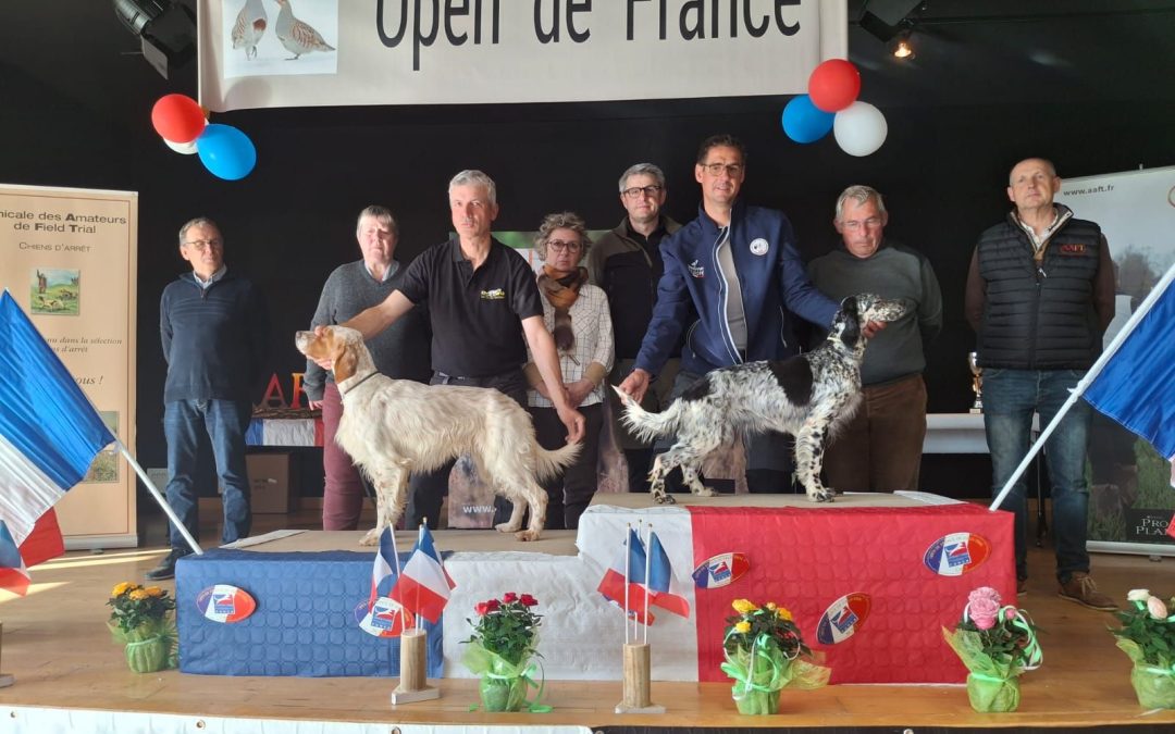 Résultats concours – Open de France Quête de chasse 30/03/2025