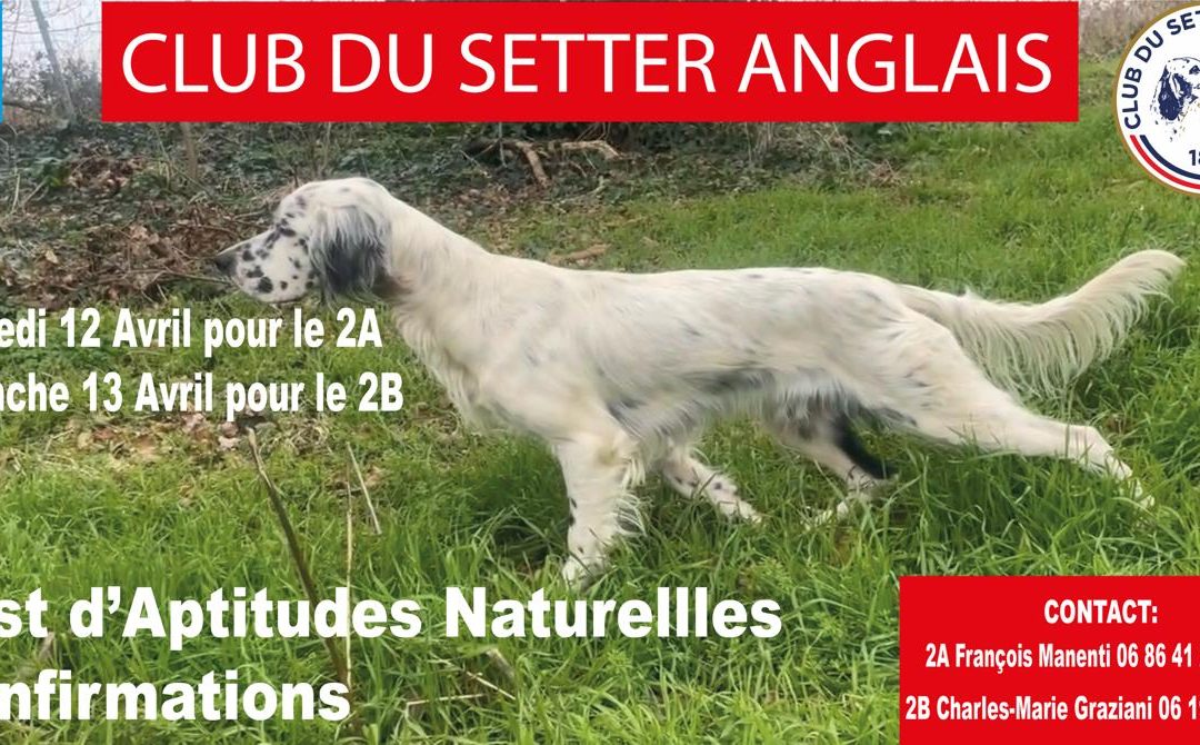 TAN région Corse les 12 & 13 avril 2025