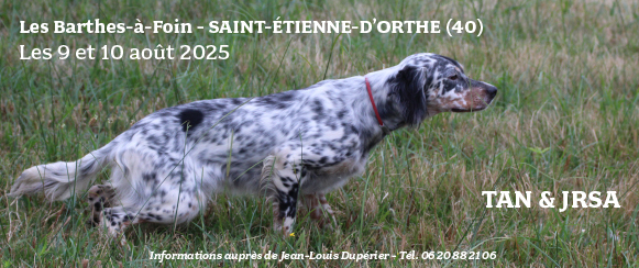 TAN & JRSA des Landes les 9 et 10 août 2025
