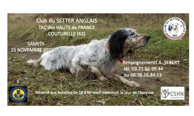 TAC des Hauts-de-France samedi 15/11/2025