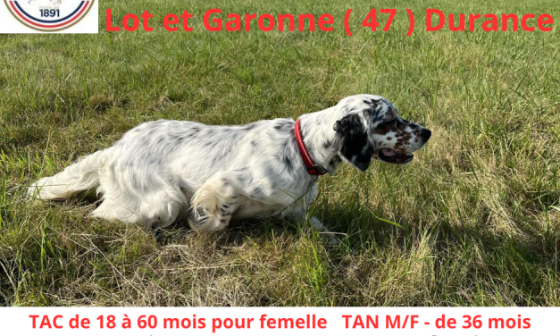 TAC & TAN de Durance (47) le 10/01/2026