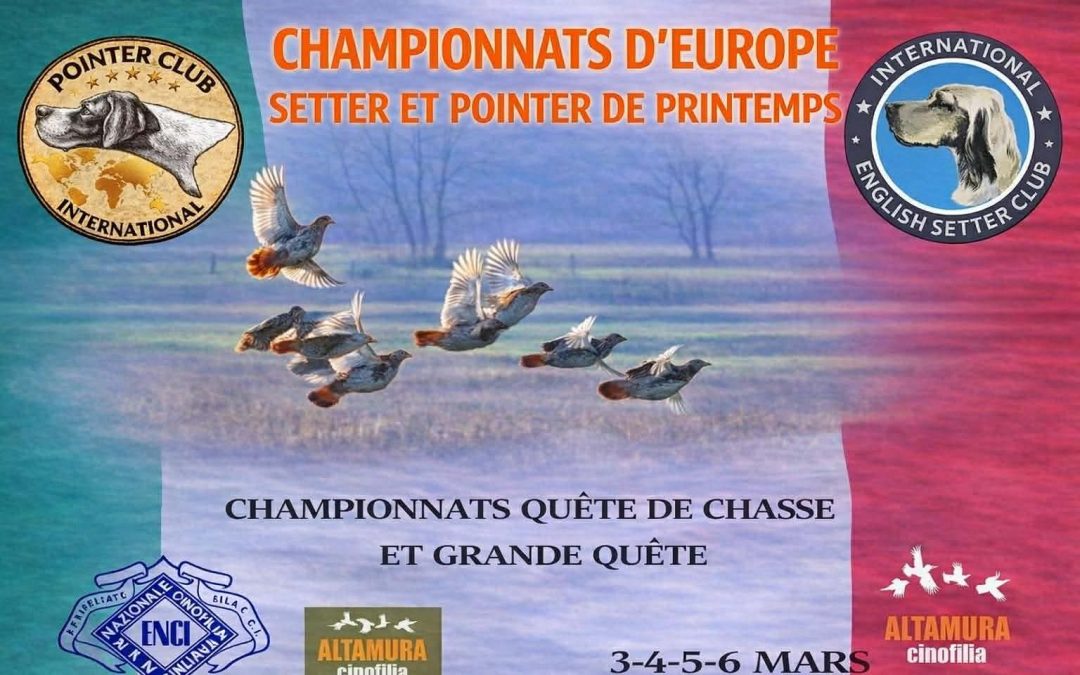 Championnats d&rsquo;Europe printemps 2026 : le programme