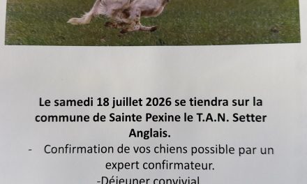 Sainte-Pexine (85) : TAN samedi 18 juillet 2026