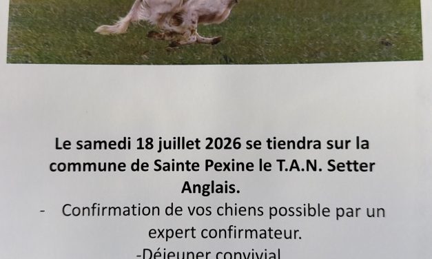 Sainte-Pexine (85) : TAN samedi 18 juillet 2026
