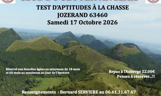 Jozerand (63) : TAC samedi 17 octobre 2026