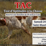 TAC à Saint-Maurice-Navacelles (34) samedi 24/10/2026